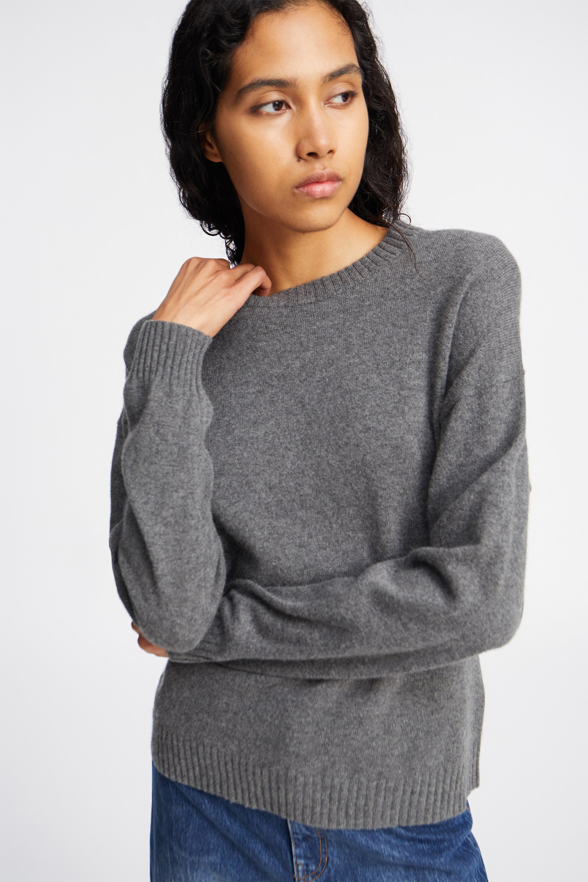 KIARAN CASHMERE - CHARCOAL
