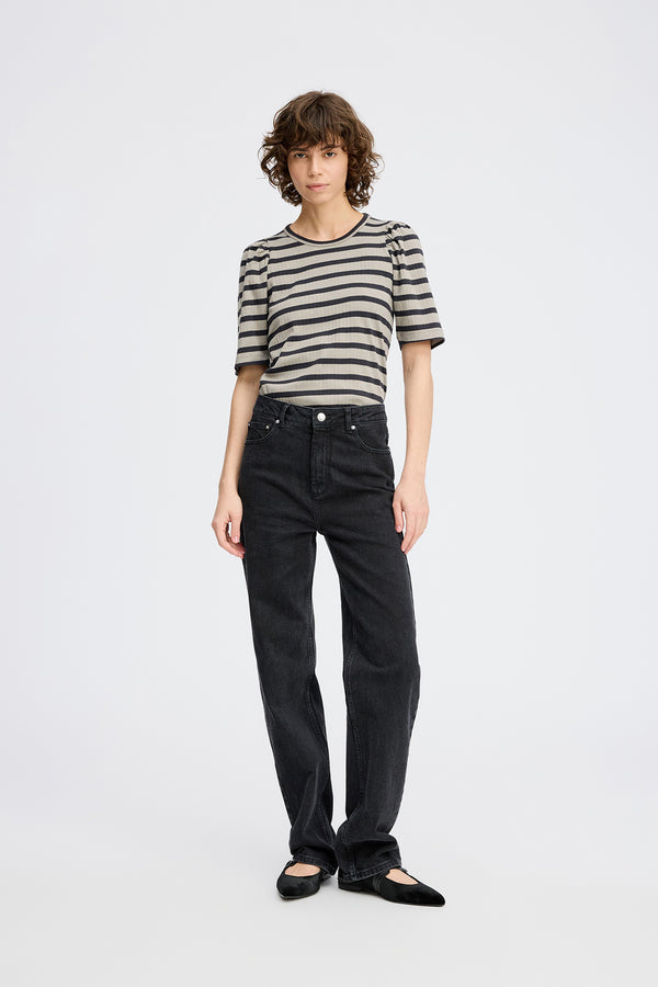 JIKOLAZ - STRIPE KHAKI