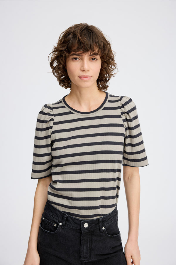 JIKOLAZ - STRIPE KHAKI