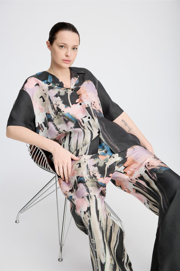 PIANE SILK - BLACK
