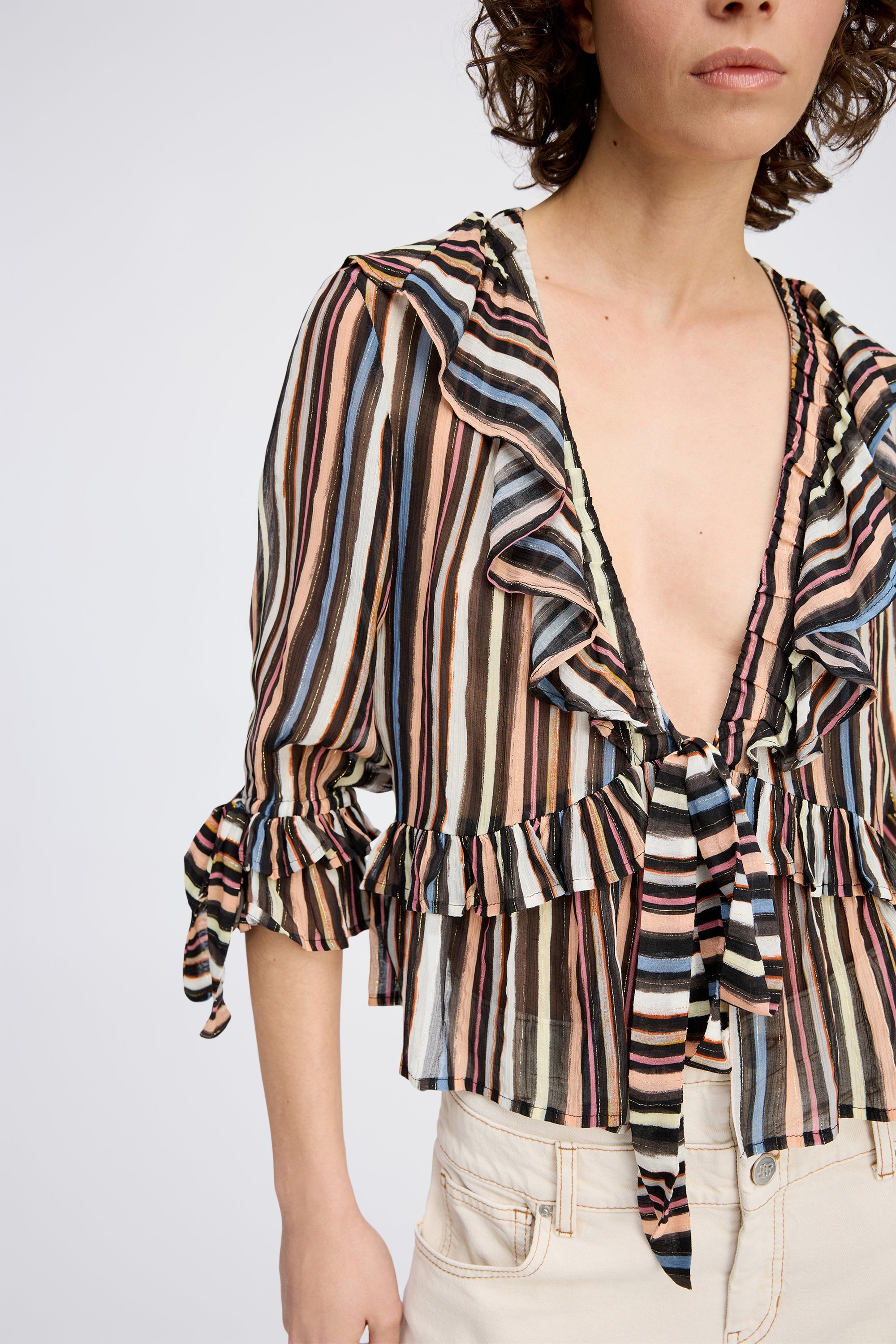 RYLEY - STRIPE BLACK