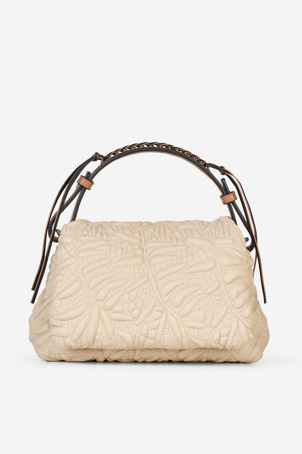 ROLUKE BAG W HANDLE - BEIGE