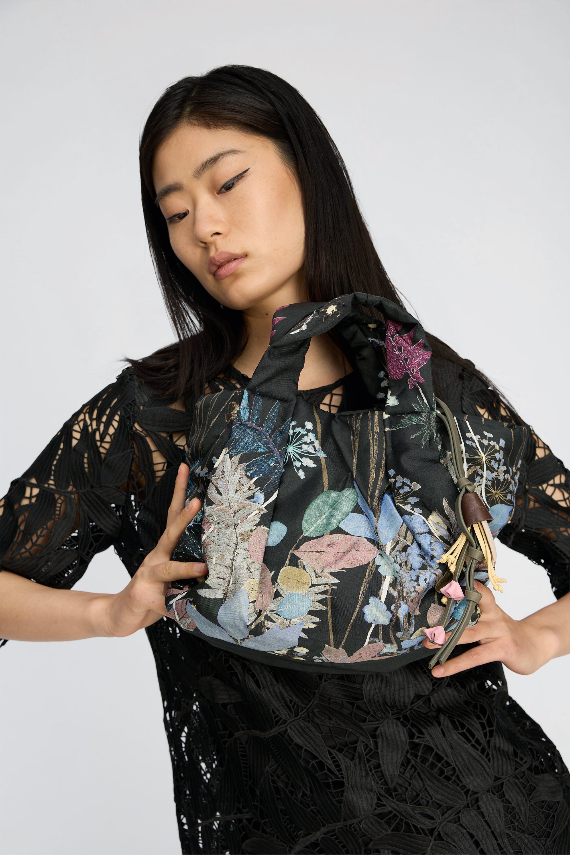 LIX BAG - PRINT BLACK