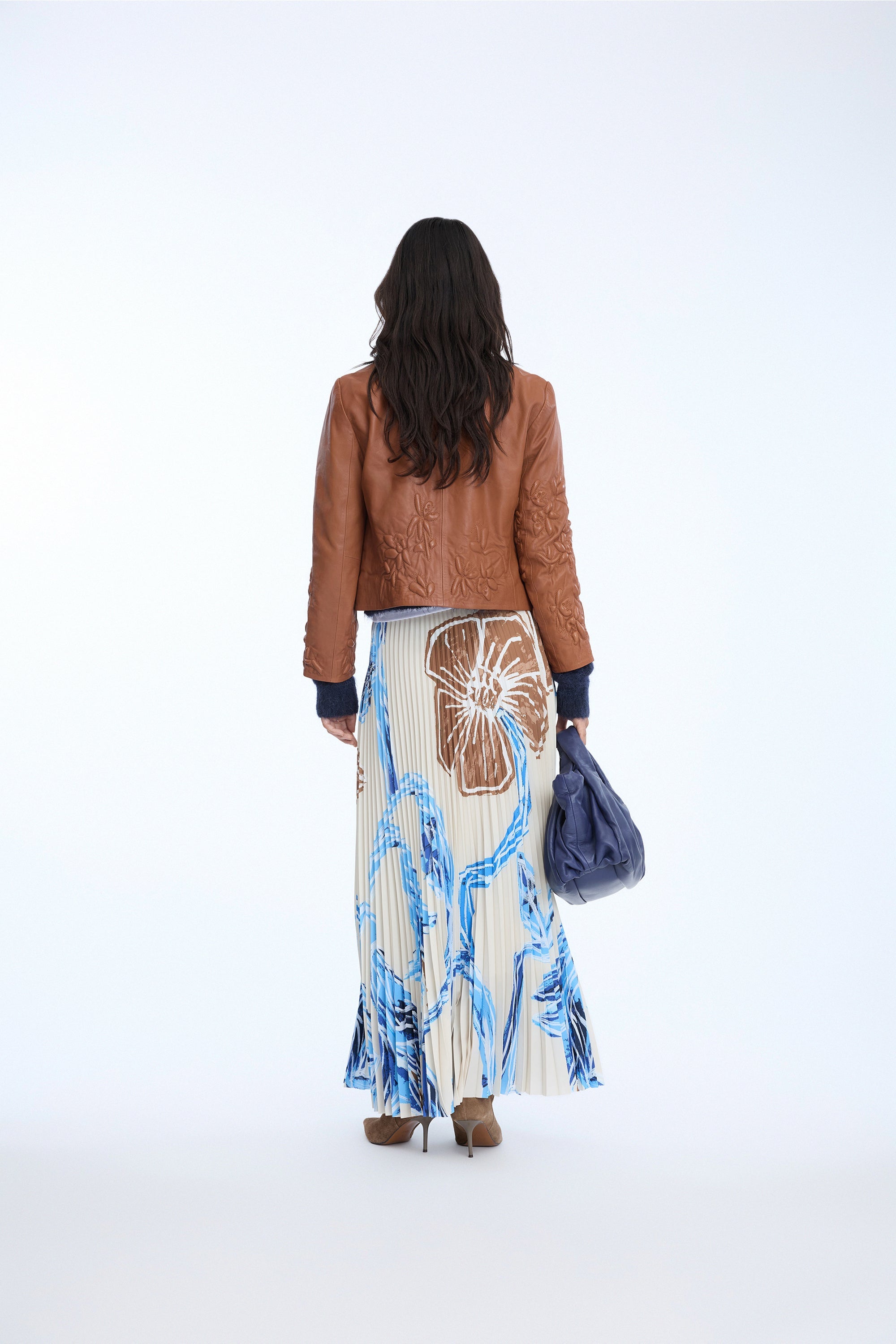 TAULLA - PRINT BLUE