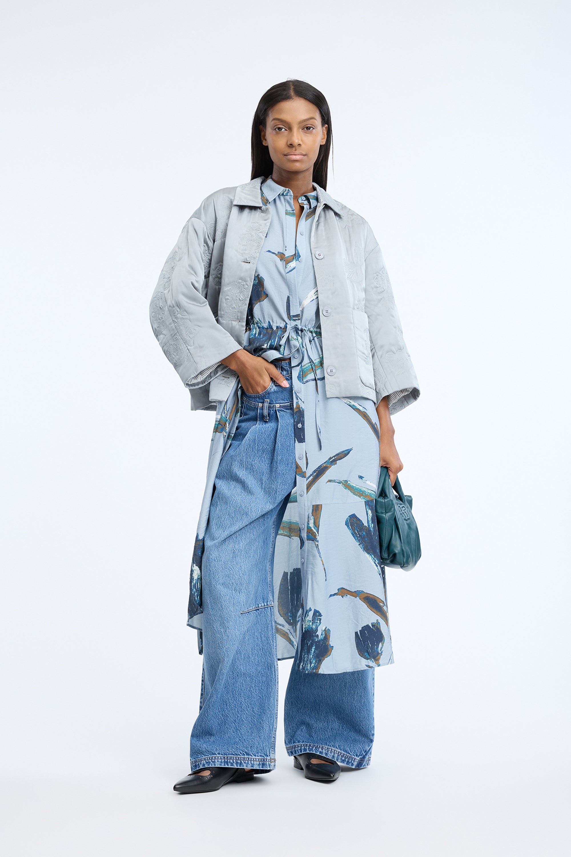 NANNY - PRINT GREY