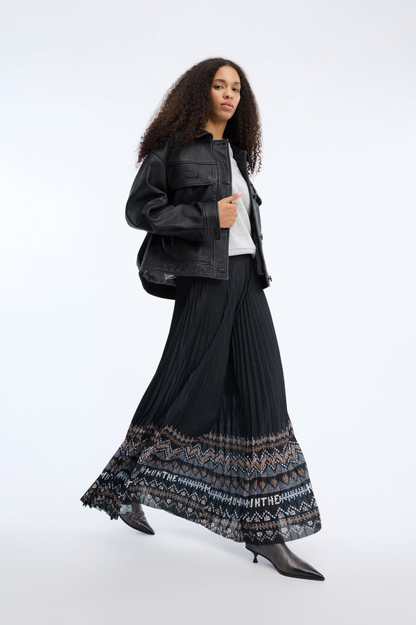 TAULLA - PRINT BLACK