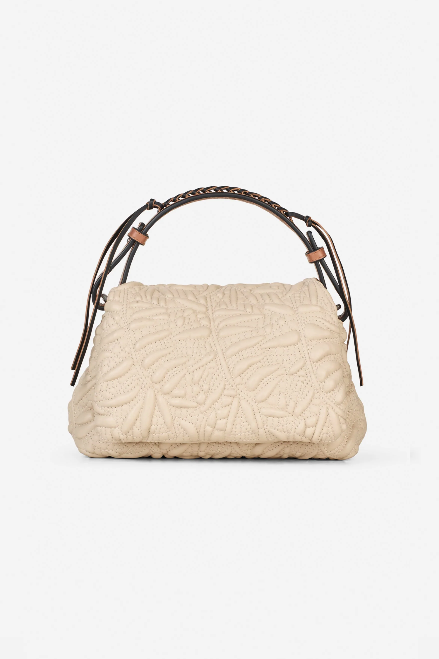ROLUKE BAG W HANDLE - BEIGE